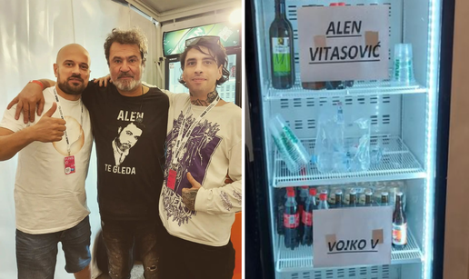 Pjesma, alkohol i sloga: Vojko V i Vitasović nastupili pa pokazali kako su si opremili hladnjak