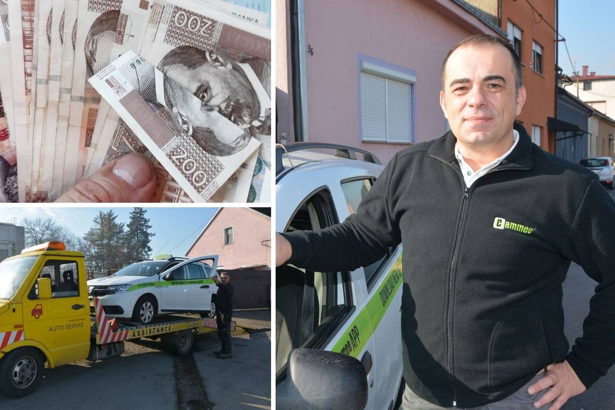 Taksist našao novac u autu pa vozio natrag do Dubrovnika da ih vrati: 'Još se i auto pokvario'