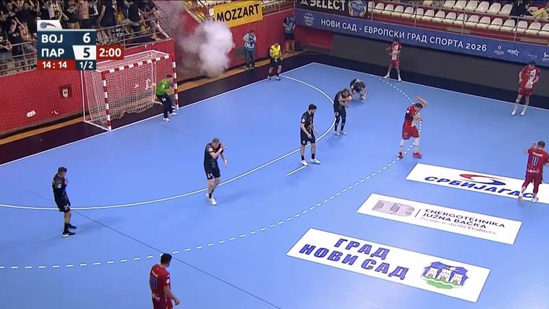 VIDEO UŽAS U SRBIJI Grobari bacili topovski udar, hrvatski rukometaš ne čuje na jedno uho