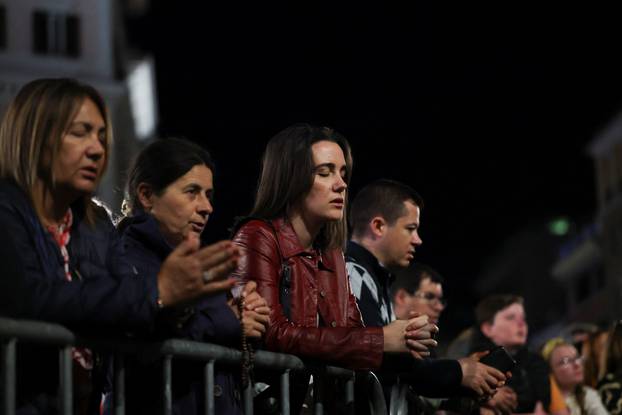 Pope Francis lies in state in St. Peter's Basilica at the Vatican