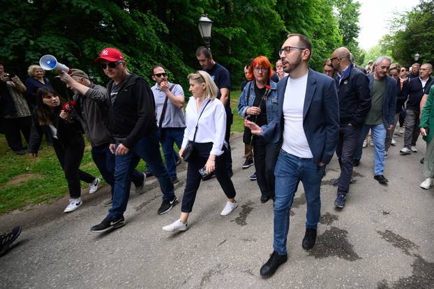 Zagreb: Tomislav Tomašević došao u Maksimir na proslavu Međunarodnog praznika rada