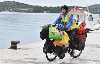 Jacky Chan stigao u Šibenik: Biciklom je prošao 40.000 km