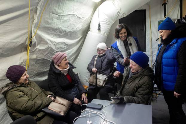European Commissioner for Equality, and Preparedness and Crisis Management Hadja Lahbib visits Kyiv