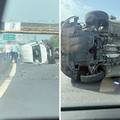 Krš i lom na A3: Sudarila su se dva auta, jedan vozač ozlijeđen
