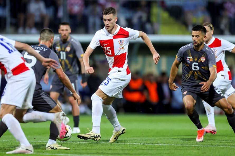 Rijeka: Prijateljska utakmica između Hrvatske i Sjeverne Makedonije