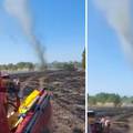 VIDEO Drniški vatrogasci bježali od pijavice: 'Zapalila je još 3,4 hektara, sakrili smo se u vozila'