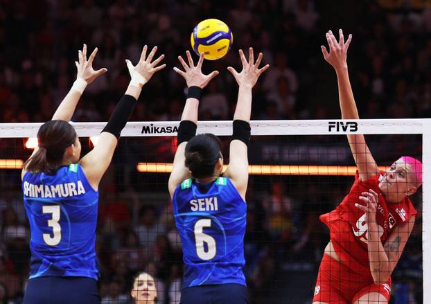Women's World Championships - Semi Final - Japan v Turkey