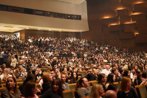 Zagreb: Koncert Marije Šerifovic u Koncertnoj dvorani Vatroslav Lisinski