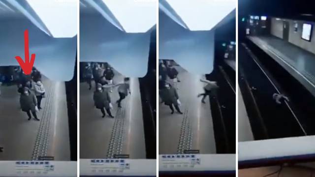 Horor u Bruxellesu: Namjerno gurnuo ženu na tračnice, vlak se zaustavio u zadnjem trenutku