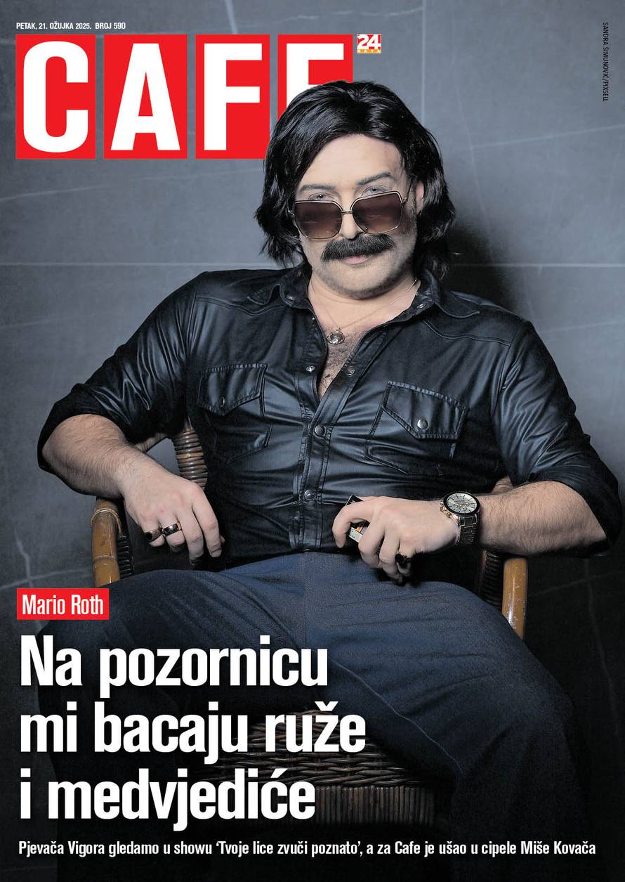 Mario Roth na jedan dan samo za Cafe 'pustio' kosu i brkove: Mišo Kovač je jedan jedini