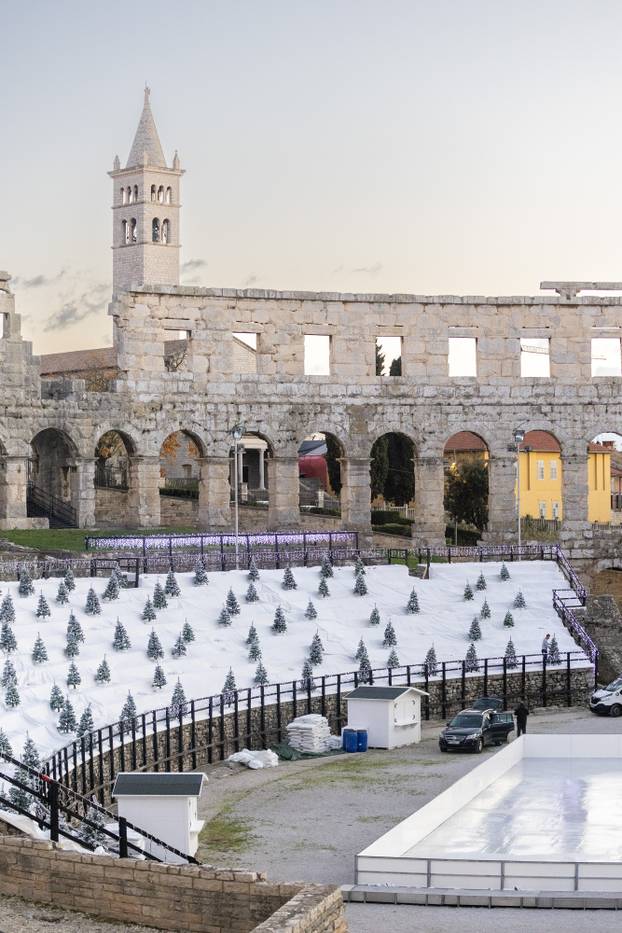 U Pulskoj Areni traju zadnje pripreme za advent
