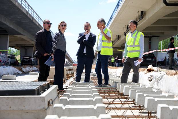 Zagreb: Tomašević obišao radove na proširenju tramvajske zone u Sarajevskoj