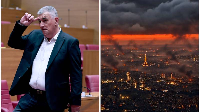Miro Bulj objavio AI fotografiju Pariza. Usporedio je i slučaj Torcide s otpadom u Lici...