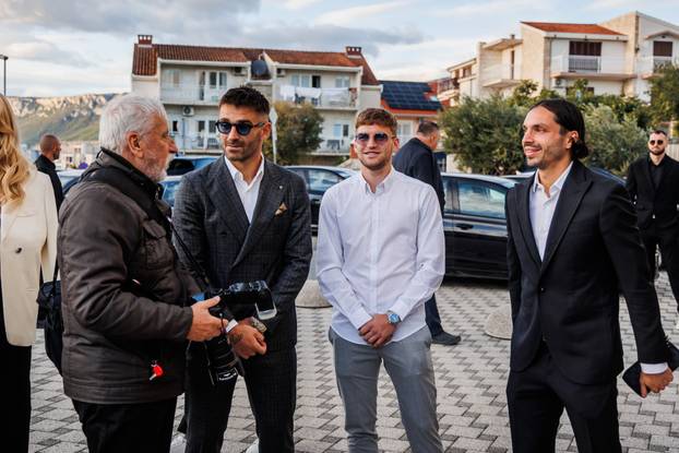 Split: Marko i Iris Livaja na vjenčanju Ivone i Anthonyja Kalika