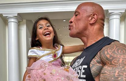 The Rock grlio kćer pa oduševio fanove: 'Imala je zabavu i nitko se nije bojao tate. Samo mame'