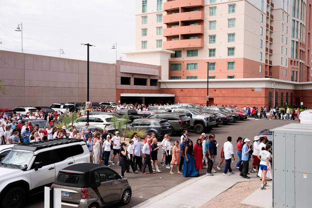 Memorial service for slain conservative commentator Kirk in Glendale