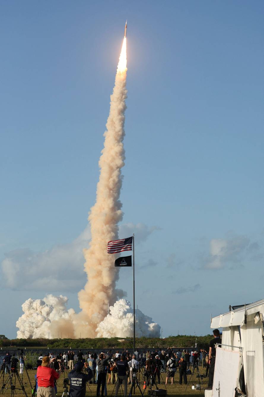 Artemis II launch in Cape Canaveral
