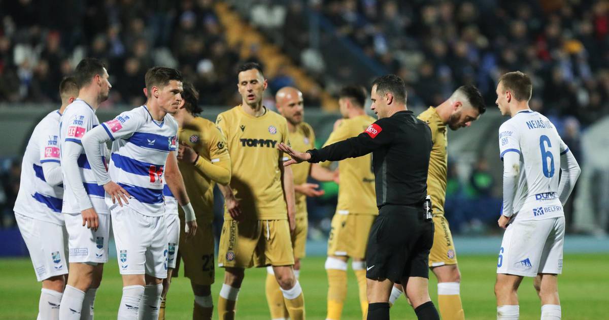 HNL Osijek – Hajduk: Fran Jović caused chaos with the trial