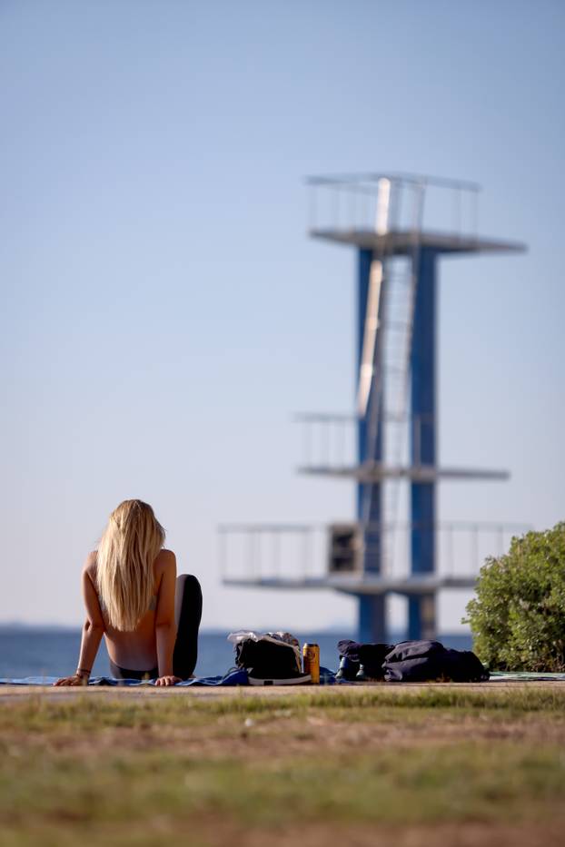 Zadar: Sunčanje i kupanje ugodno je i u listopadu