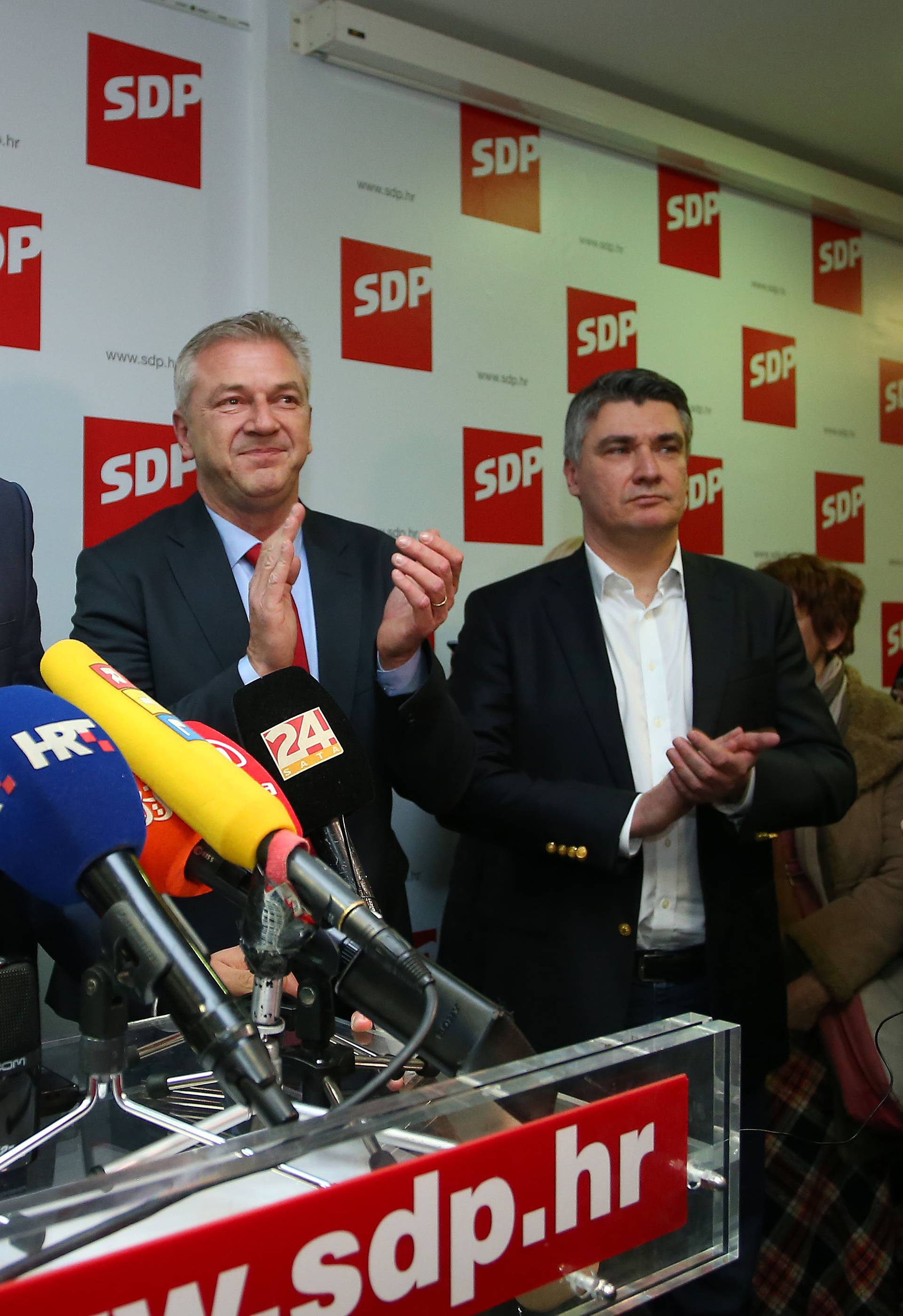 Davor Bernardić novi šef SDP-a, Milanović mu je čestitao