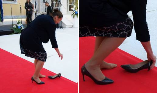 Ministrica u problemu u Puli: Žuljaju je cipele, al joj stoje za 5