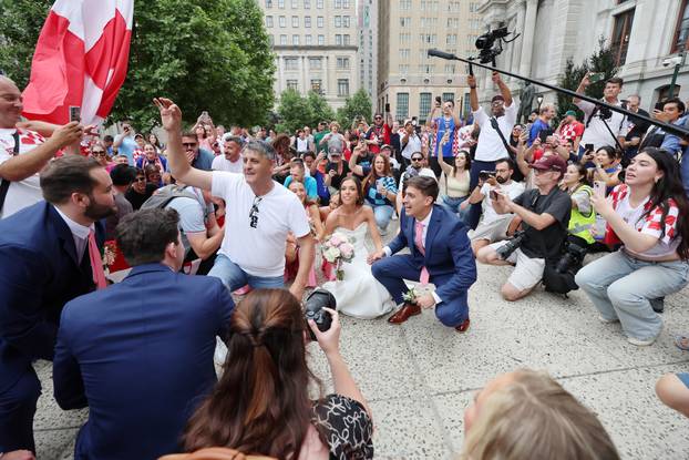 SP 2026 Philadelphia: Lokalni mladenci oduševljeni hrvatskim navijačima