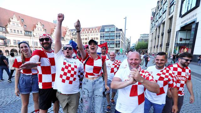 Leipzig: Sve glasniji i brojniji hrvatski navijači pristižu u grad