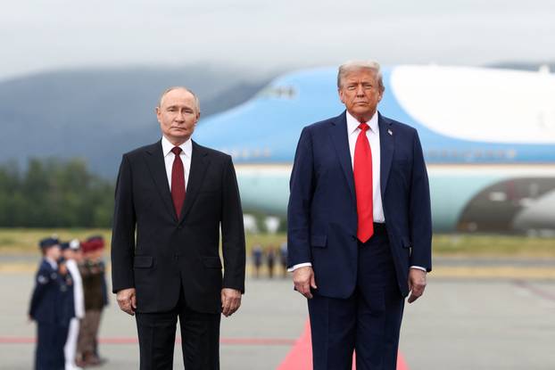 U.S. President Trump meets with Russian President Putin in Alaska
