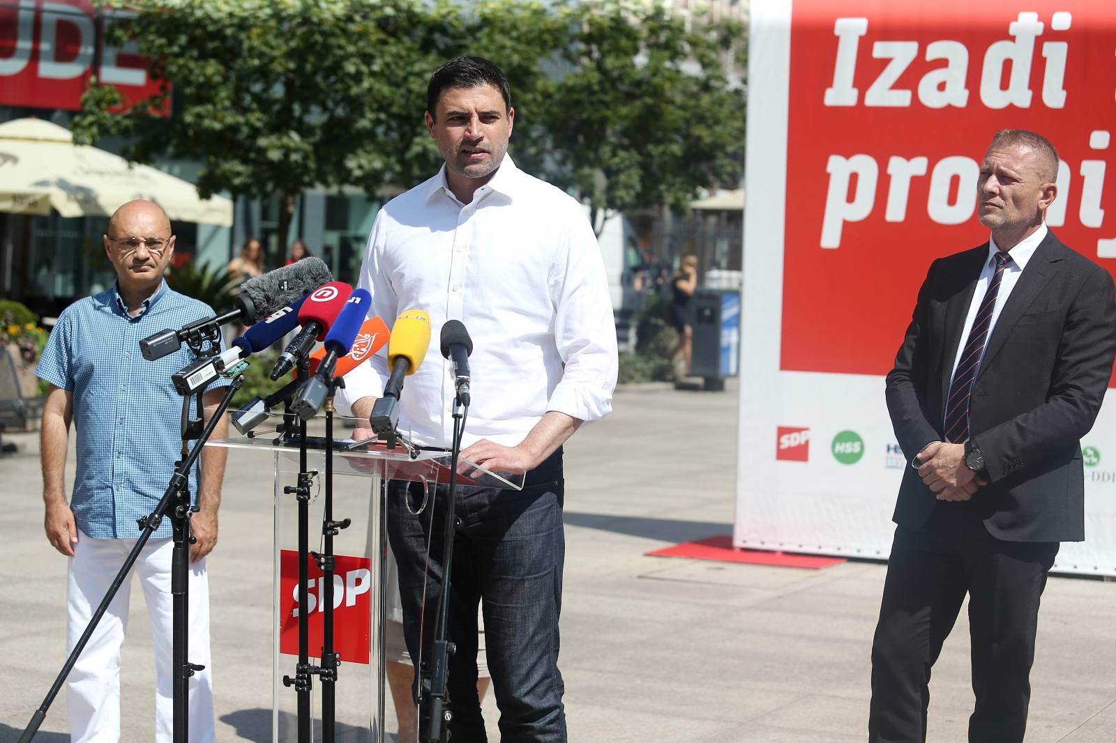 Zagreb: Čelnici stranaka RESTART koalicije o tijeku kampanje te očekivanjima od izbora