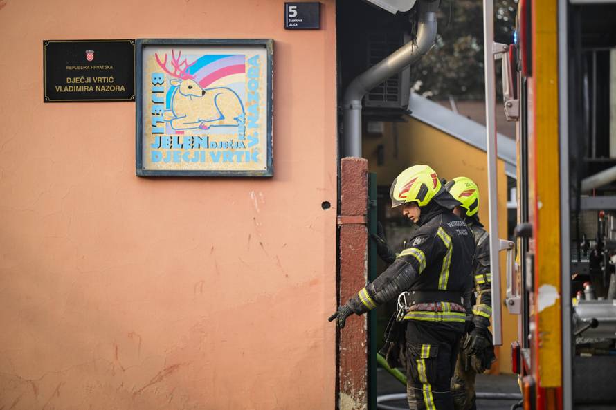 U Zagrebu se zapalio dječji vrtić
