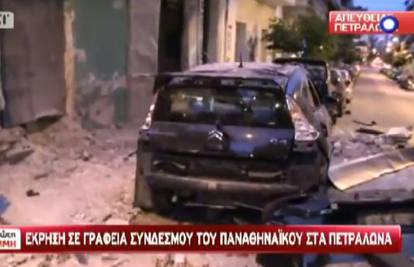 Eksplozija u Ateni: Bombaški napad na prostorije navijača