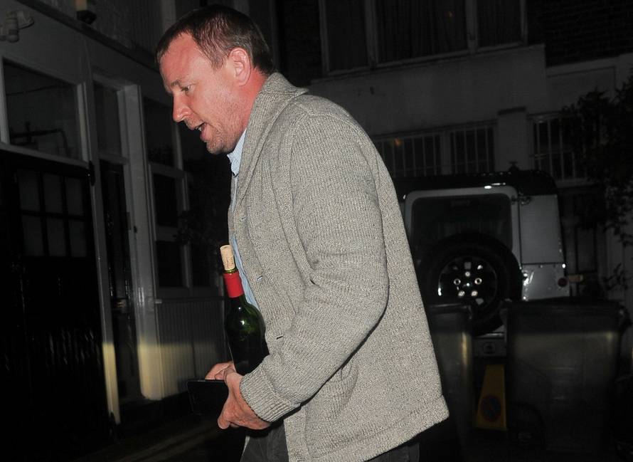 Guy Ritchie Arrives At Madonnas House In London