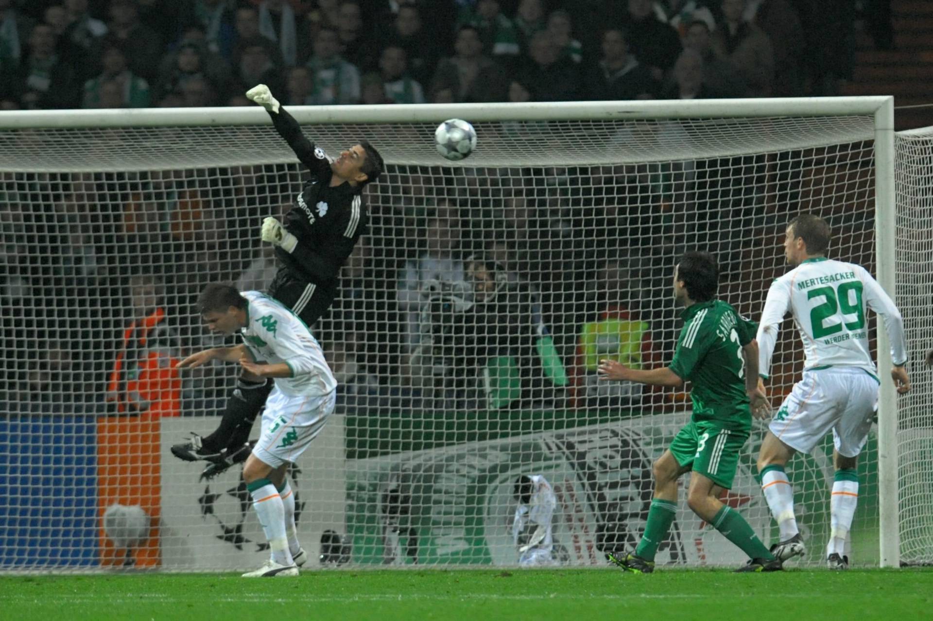 CL 08/09 Werder Bremen ( GER ) vs Panathinaikos Athen ( GRE )