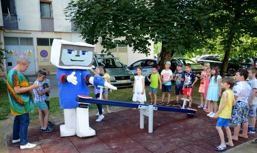 INA obnovila dječje igralište u Koprivnici, mališani oduševljeni