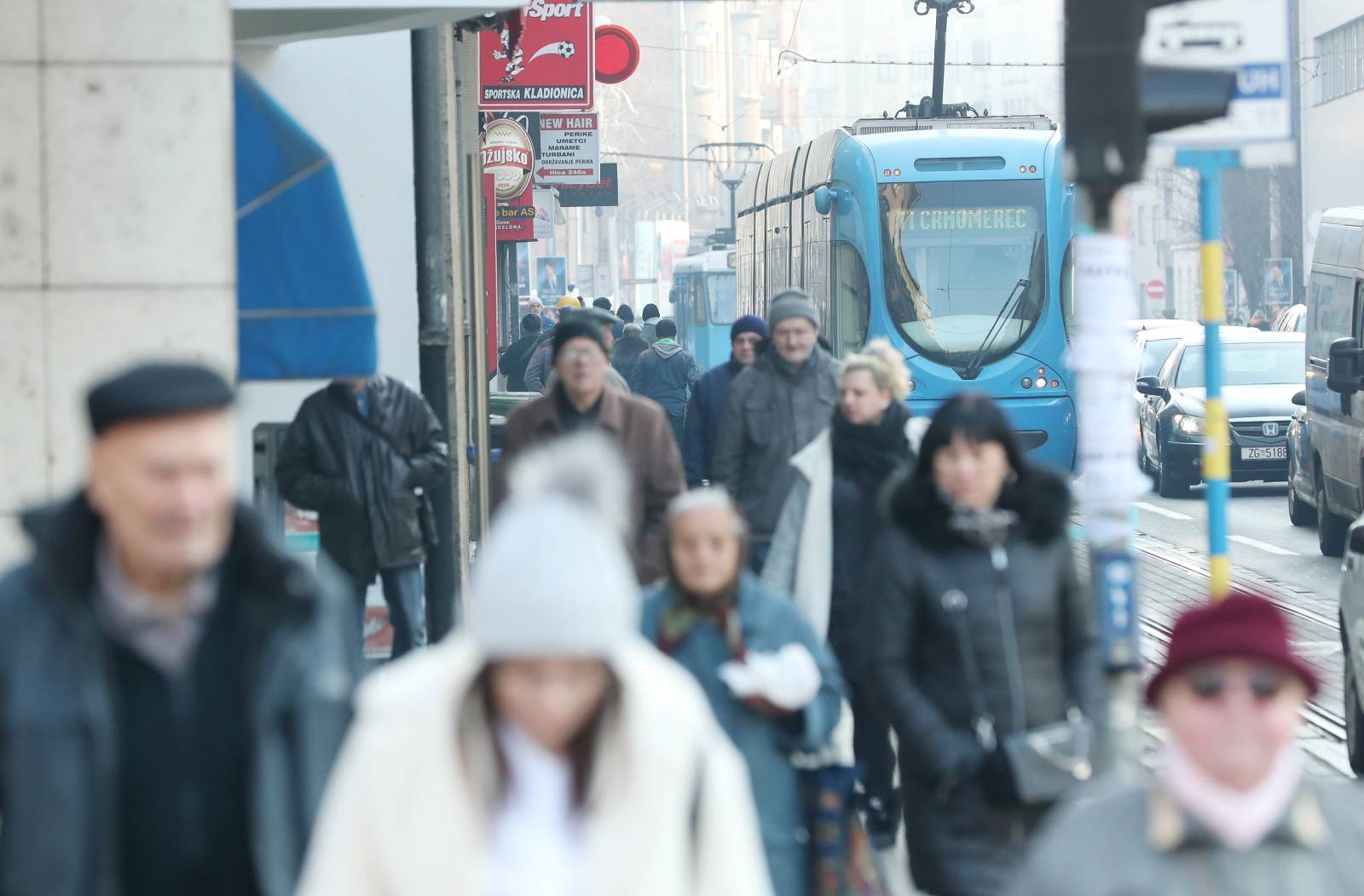 Zagreb: Zastoj tramvajskog prometa od Trga dr. Franje Tuđmana do okretišta Črnomerec