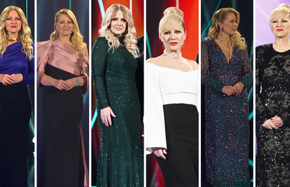 Barbara Kolar zablistala je na Dori u čak šest izdanja: Koja vam se haljina najviše sviđa?