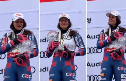 VIDEO Hrvatska himna svira u SAD-u, a Zrinki suze cure niz obraze. Scene za naježiti se!