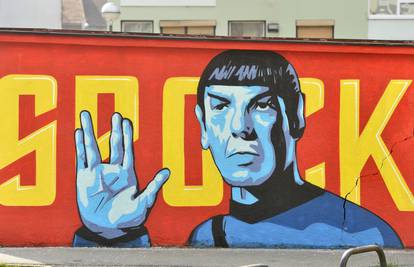 Netko je prefarbao kultni grafit Vulkanca Spocka na Trešnjevci