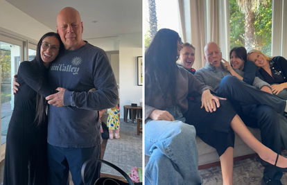Demi Moore i kći Brucea Willisa čestitale glumcu 70. rođendan: Podijelile emotivne fotografije