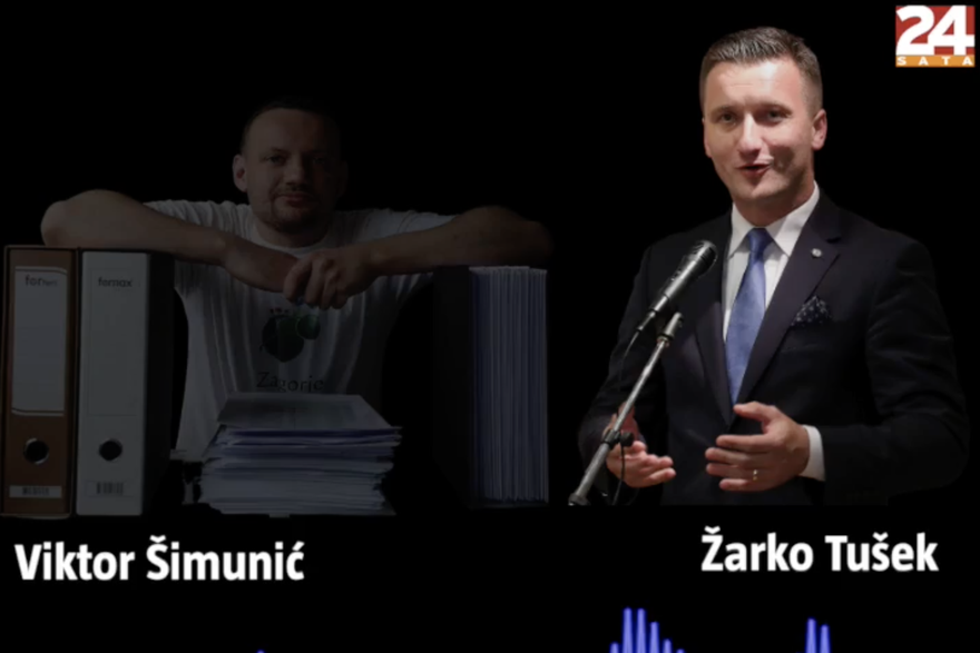 Žarko Tušek i Viktor Šimunić