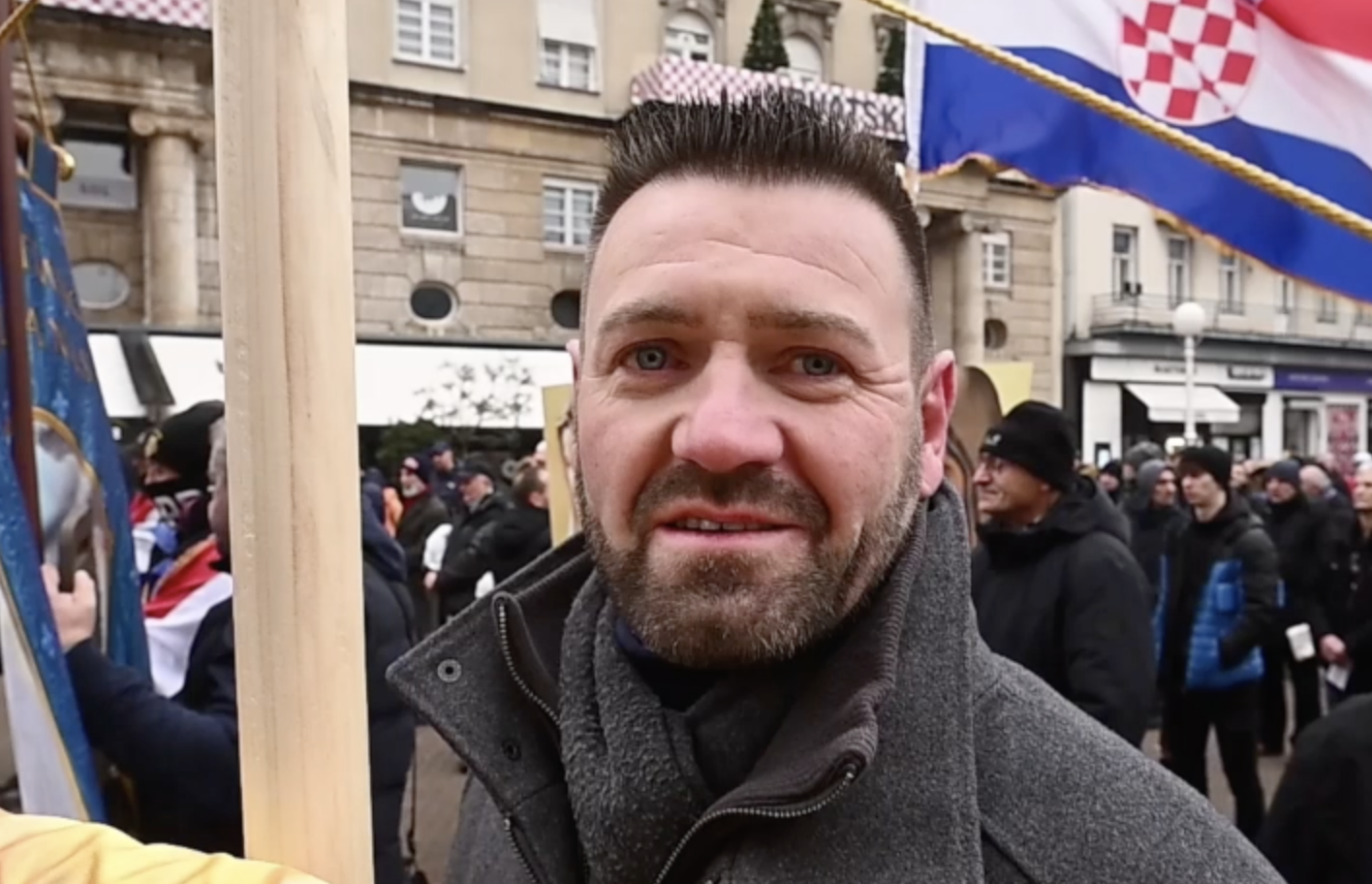 VIDEO Ivica stigao iz Njemačke na mušku krunicu: 'Hvala onome tko je organizirao ovo!'