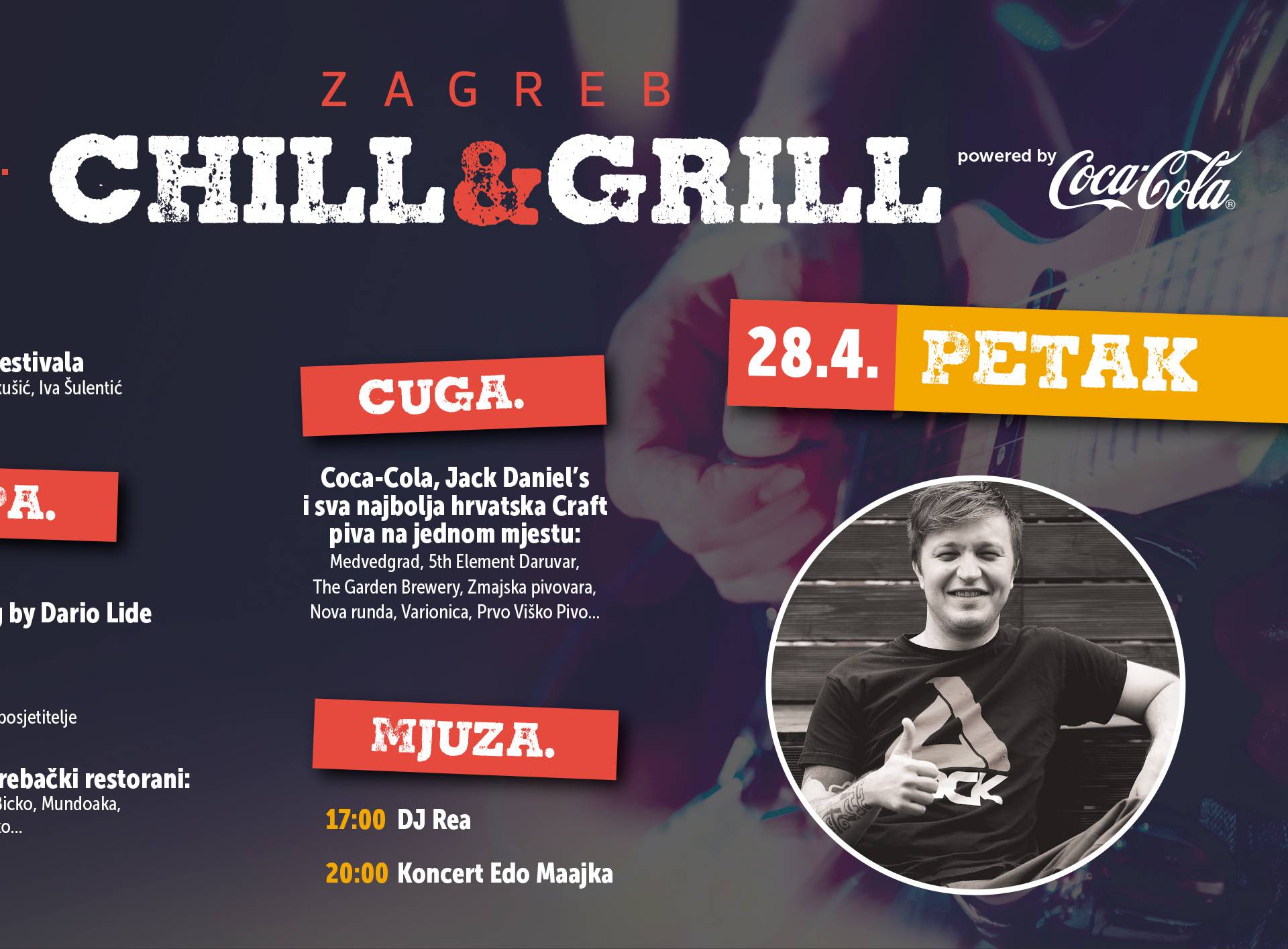 Zagreb Chill&Grill! Edo Maajka sutra će otvoriti tulum godine