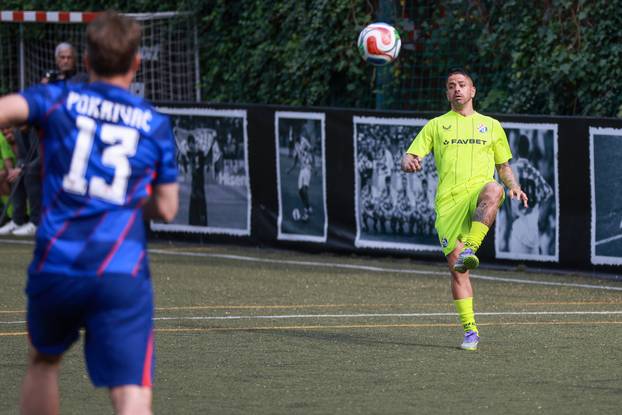 Zagreb: Revijalna utakmica legendi Dinama i hrvatske nogometne reprezentacije u čast Nikole Pokrivača