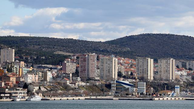 Pogled na grad Šibenik