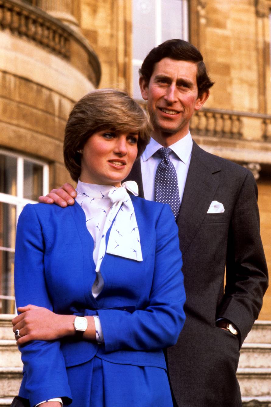 PRINCE CHARLES AND LADY DIANA SPENCER ENGAGEMENT