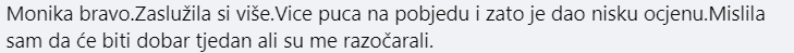 Gledatelji hvale Moniku, a Vicu i dalje kritiziraju: 'Potrudila se, a Vinko tako puca na pobjedu...'