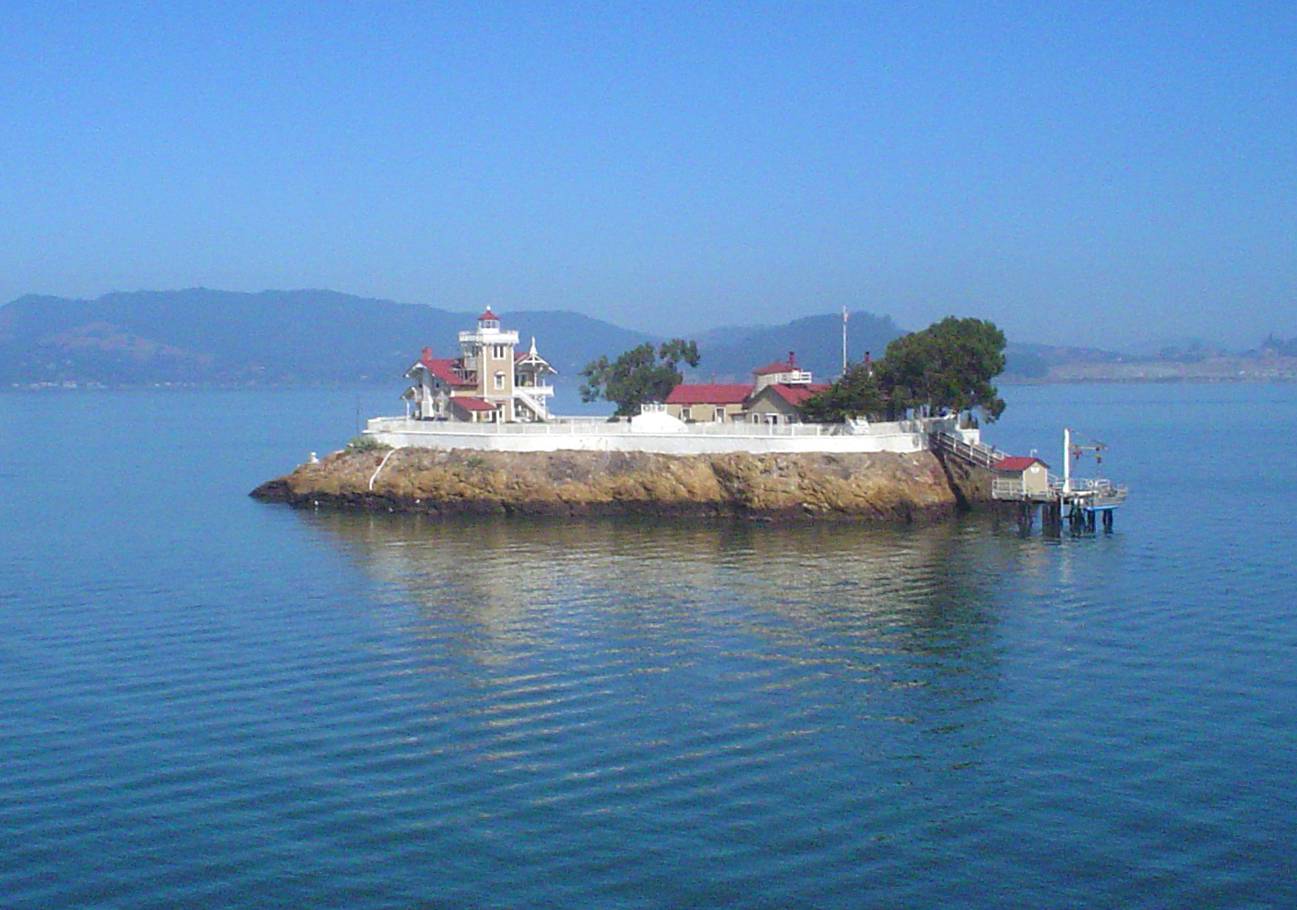 East Brother Island Lighthouse, San Pablo Bay, California