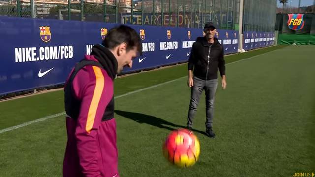 Messi, ajde pogodi gol odavde: Ramazzotti je ostao bez riječi