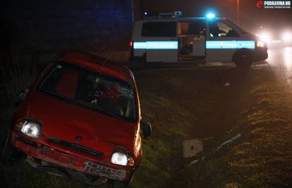 Nesreća u Đelekovcu: Vozačica sletjela u kanal, u bolnici je