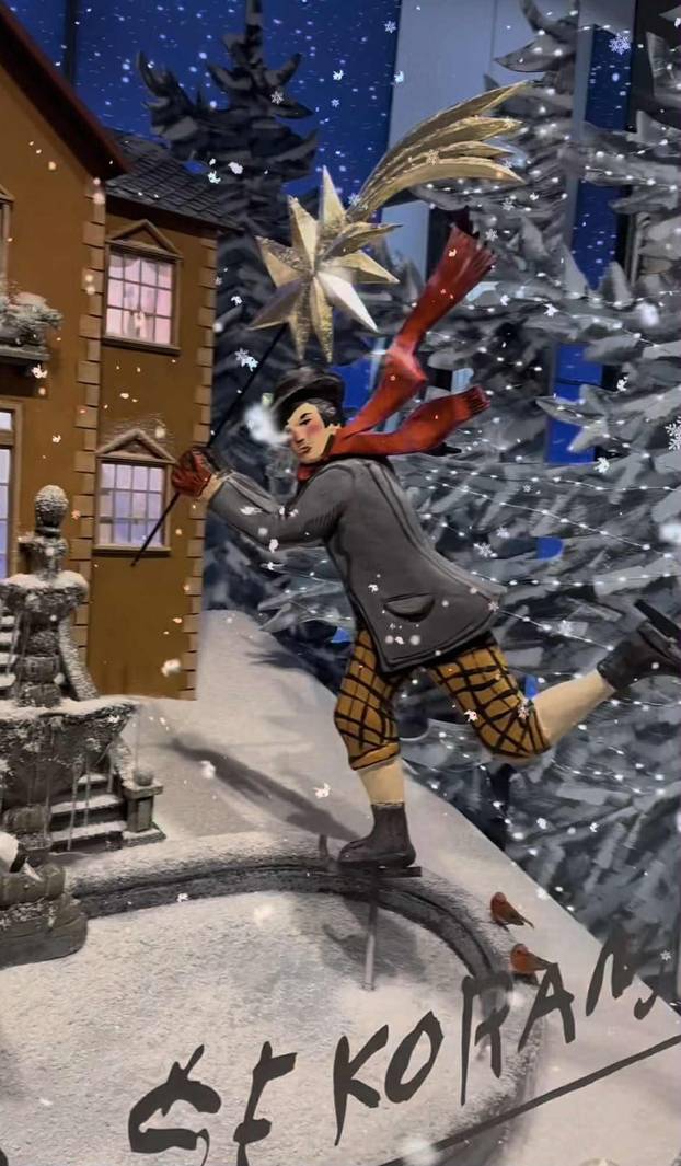 FOTO Šekoranjina blagdanska čarolija: Tihi dekor u izlozima i hotelima je pravi spektakl